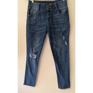 Blue Republic Women's Size 11 (28x26) Blue Skinny  Jeans (423)